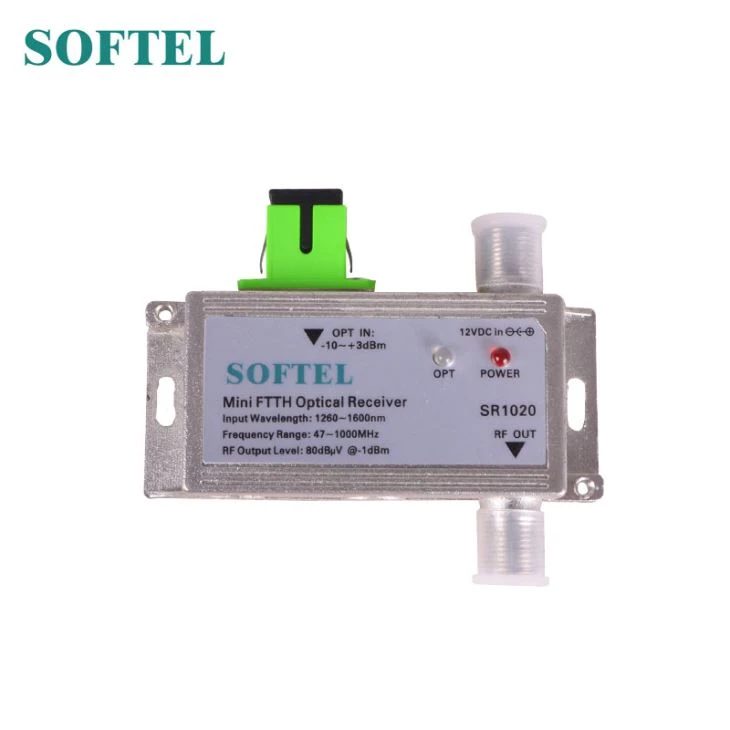 FTTH CATV -optinen vastaanotin 1550 nm suodattimella